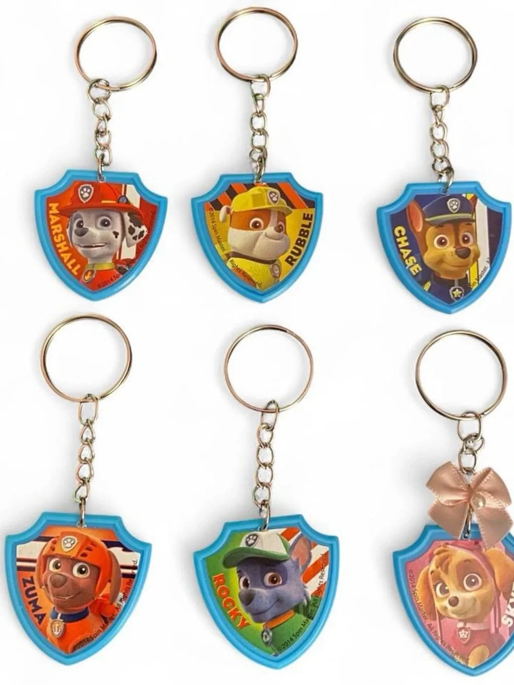 Paw Patrol Keychain Set